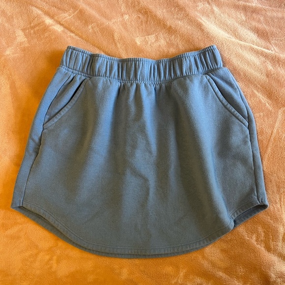 Wild Fable Light Blue Fleece Skirt - Picture 1 of 3